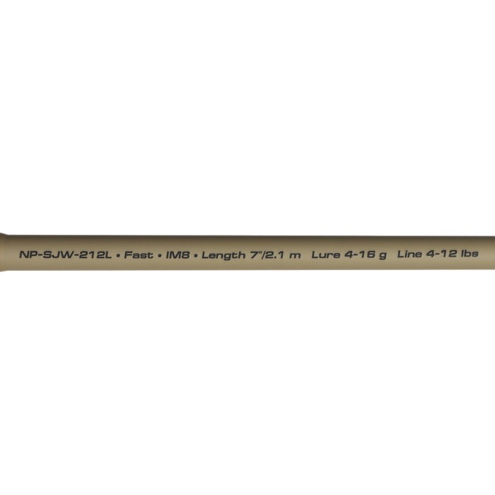 Спиннинг штекерный карбоновый Namazu Pro SupaPull-Jack Welterweight IM8 2,12m/ 4-16 г/25/
