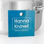 Кастрюля Hanna Knövell, 3 л, d=20 см, h=9.5 см, толщина стенки 0.6 мм, с крышкой, индукция, нержавеющая сталь - Фото 10