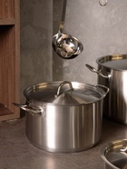 Кастрюля Hanna Knövell, 3 л, d=20 см, h=9.5 см, толщина стенки 0.6 мм, с крышкой, индукция, нержавеющая сталь - Фото 11