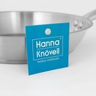 Сковорода из нержавеющей стали Hanna Knövell, d=26 см, h=5 см, толщина стенки 0,6 мм, длина ручки 25 см, индукция - фото 4382497