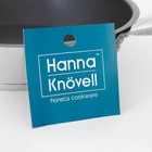 Сковорода из нержавеющей стали Hanna Knövell, d=22 см, h=5,5 см, толщина стенки 0,6 мм, длина ручки 21,5 см, антипригарное покрытие, индукция - Фото 11