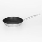 Сковорода Hanna Knövell, d=26 см, h=5 см, толщина стенки 0.6 мм, длина ручки 25 см, индукция, антипригарное покрытие, нержавеющая сталь - Фото 7