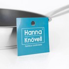 Сковорода Hanna Knövell, d=28 см, h=5.5, толщина стенки 0.6 мм, длина ручки 25 см, индукция, антипригарное покрытие, нержавеющая сталь - Фото 11