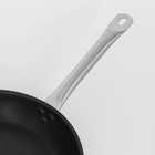 Сковорода Hanna Knövell, d=28 см, h=5.5, толщина стенки 0.6 мм, длина ручки 25 см, индукция, антипригарное покрытие, нержавеющая сталь - Фото 6
