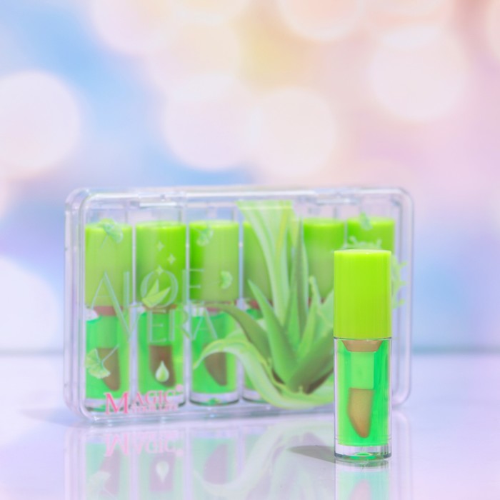 Масло для губ "Алоэ вера", оттеночное 36296