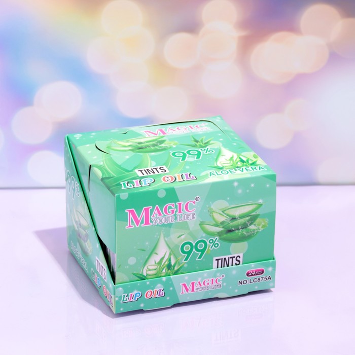 Масло для губ "Алоэ вера", оттеночное 36296