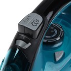 Утюг ENERGY EN-348, 2600 Вт, керамическая подошва, 350 мл, чёрно-бирюзовый - Фото 5