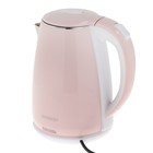 Чайник электрический ENERGY E-261, пластик колба металл, 1.8 л, 1500 Вт, розовый - Фото 2