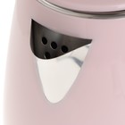 Чайник электрический ENERGY E-261, пластик колба металл, 1.8 л, 1500 Вт, розовый - Фото 4