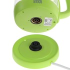 Чайник электрический Homestar HS-1012, стекло, 1.7 л, 2200 Вт, зеленый - фото 51340759 Чайник электрический Homestar HS-1012, стекло, 1.7 л, 2200 Вт, зеленый - фото 51340759