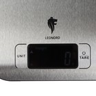 Весы кухонные Leonord LE-1705, электронные, до 5 кг, LCD дисплей, серебристые - фото 4382594