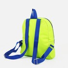 Рюкзак детский на молнии, цвет салатовый - Фото 4