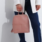 Рюкзак на молнии, «Медведково», цвет розовый - Фото 6