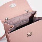 Рюкзак на клапане, цвет розовый - Фото 5