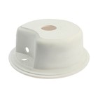 Мойка для кухни из камня ZEIN 1/Q2, d=480 мм, круглая, перелив, цвет бежевый - фото 43269302