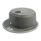 Мойка для кухни из камня ZEIN 3/Q8, d=510 мм, круглая, перелив, цвет темно-серый - Фото 3