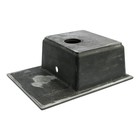 Мойка для кухни из камня ZEIN 150/Q4, 575 х 470 мм, прямоугольная, перелив, цвет черный - Фото 3