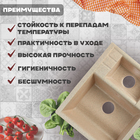 Мойка для кухни из камня ZEIN 190/Q5, 612x505 мм, прямоугольная, перелив, цвет песочный - фото 24659434