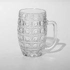 Пивная кружка «Линза/Ромб», 500 мл, стекло, МИКС - Фото 4