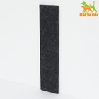 Когтеточка «Пижон»,, 45×10 см, ковролин, серая - Фото 2