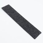 Когтеточка «Пижон»,, 45×10 см, ковролин, серая - Фото 3