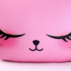 Антистресс подушка «Котик», розовый - фото 3999784
