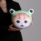 Подушка декоративная антистресс «Котик-лягушка» - Фото 7