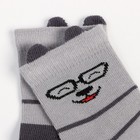 Носки детские, цвет серый, размер 11-12 - фото 24637074