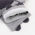 Носки детские, цвет серый, размер 11-12 - фото 24637075