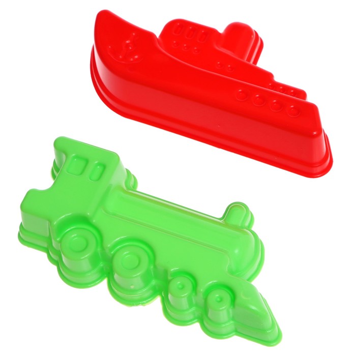 Песочный набор Summer: совок, 6 формочек 63784