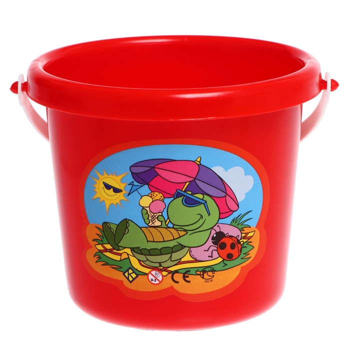 Песочный набор «Мини»: ведерко, 2 формочки, МИКС 63795