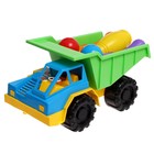 Набор: Грузовик карьерный, кегли, цвета МИКС 9754831