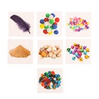 Развивающий набор «Тактильные мешочки», в пакете - фото 24567678