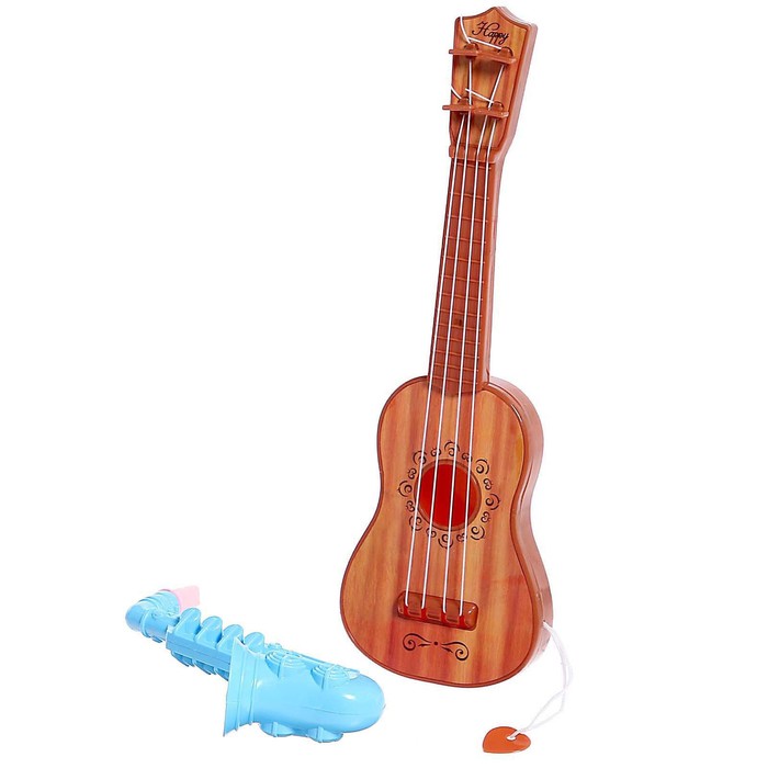 Набор музыкальных инструментов «Музыкант», 2 предмета, цвета МИКС, в пакете