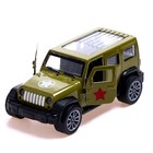 Машина металлическая «Армия», 1:48, инерция, открываются двери, в пакете - фото 24551267