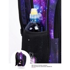 Рюкзак школьный, 37 х 30 х 16 см, эргономичная спинка, SkyName R2, + брелок мишка, фиолетовый R2-199 9570994 - фото 10589583