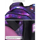 Рюкзак школьный, 37 х 30 х 16 см, эргономичная спинка, SkyName R2, + брелок мишка, фиолетовый R2-199 9570994 - фото 10589582