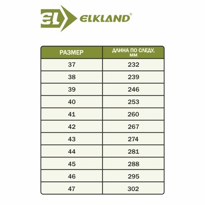 Ботинки треккинговые Elkland 169, демисезонные, цвет оливковый, размер 40