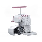 Оверлок Janome 793 PG, 8 операций, 4/3 нити, 1300 ст/мин, бело-красный - фото 51464218 Оверлок Janome 793 PG, 8 операций, 4/3 нити, 1300 ст/мин, бело-красный - фото 51464218