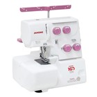 Оверлок Janome 792 PG, 8 операций, 4/3 нити, 1300 ст/мин, бело-розовый - фото 51464226 Оверлок Janome 792 PG, 8 операций, 4/3 нити, 1300 ст/мин, бело-розовый - фото 51464226