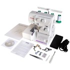 Оверлок Janome 8002D , 8 операций, 4/3 нити, 1300 ст/мин, бело-розовый - фото 51464238 Оверлок Janome 8002D , 8 операций, 4/3 нити, 1300 ст/мин, бело-розовый - фото 51464238