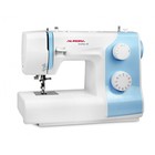 Швейная машина Aurora Sewline 50, 70 Вт, 23 операции, автомат, бело-голубая - фото 10590048