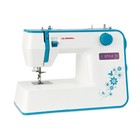 Швейная машина Aurora Style 70, 70 Вт, 23 операции, автомат, бело-голубая - фото 2131877