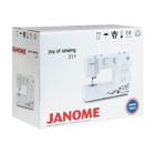 Швейная машина Janome 311, 60 Вт, 12 операции, полуавтомат, белая - фото 51328548 Швейная машина Janome 311, 60 Вт, 12 операции, полуавтомат, белая - фото 51328548