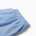 Пижама женская (рубашка, шорты) KAFTAN Basic размер 40-42, голубая - Фото 9