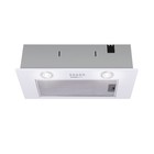 Кухонная вытяжка HOMSair CAMELIA POWER 60, 30 м2, 3 режима, белый 9792272