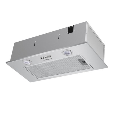Кухонная вытяжка HOMSair CAMELIA POWER 60, 30 м2, 3 режима, нержавеющая сталь