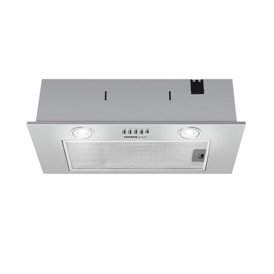 Кухонная вытяжка HOMSair CAMELIA POWER 60, 30 м2, 3 режима, нержавеющая сталь