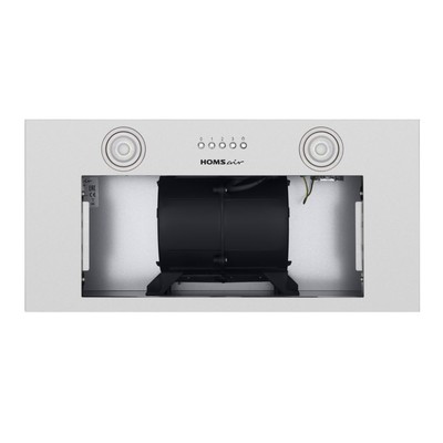Кухонная вытяжка HOMSair CAMELIA POWER 60, 30 м2, 3 режима, нержавеющая сталь