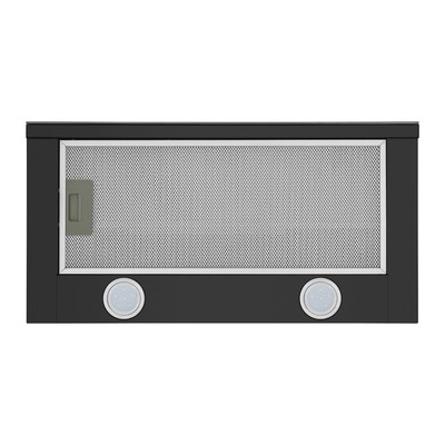 Кухонная вытяжка HOMSair FLAT 60 Glass, 20 м2, 2 режима, черный